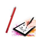 AT-21 Mobile Phone Touch Screen Capacitive Pen Drawing Pen(Red)
