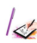 AT-21 Mobile Phone Touch Screen Capacitive Pen Drawing Pen(Purple)
