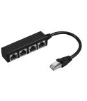 1 Male to 4 Female LAN Ethernet Cable Adapter Ethernet Splitter