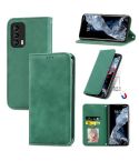 For Meizu 18 Retro Skin Feel Business Magnetic Horizontal Flip Leather Case With Holder & Card Slots & Wallet & Photo Frame(Green)
