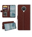 For Nokia G10/G20 R64 Texture Single Horizontal Flip Protective Case with Holder & Card Slots & Wallet& Photo Frame(Brown)