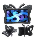 For Lenovo Tab E8 TB8304F / N 8.0 Butterfly Bracket Style EVA Children Falling Proof Cover Protective Case(Black)