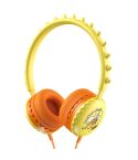 Y19 Cute Cartoon Stereo Music Wired Headphones with Microphone(Lucky Duck)