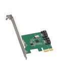 ASM1061 Pci-e2.0 X1 to 2-port SATA 3.0 Adapter Card