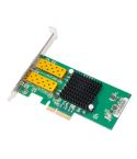 1000Mbps Ethernet PCIE to Dual Ports Fiber Optic Network Card