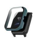 For OPPO Realme Watch 2 Pro Integrated PC+ Toughened Film Case(Green)