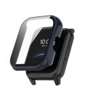 For OPPO Realme Watch 2 Pro Integrated PC+ Toughened Film Case(Dark Blue)