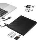 6-in-1 CD and DVD Recorder External USB 3.0 Optical Drive
