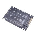 2 Ports NGFF M.2 NVME to U.2 SFF-8639 Adapter Card