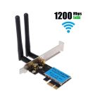 1200Mbps 5G / 2.4G Dual Band PCIe Wireless Network Card