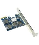PCI-e 4 Ports USB 3.0 Expansion Card