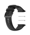 Solid Color Silicone Watch Band for POLAR Vantage V2(Black)