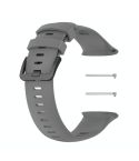 Solid Color Silicone Watch Band for POLAR Vantage V2(Gray)