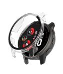 For Garmin Venu 2 Plus PC+Tempered Film Fully Enclosed Protective Case(Transparent)