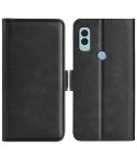 For Kyocera Android One S9 Dual-side Magnetic Buckle Leather Phone Case(Black)