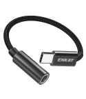 ENKAY USB-C / Type-C to 3.5mm Nylon Braided Aux Adapter Digital Decoding Audio Cable