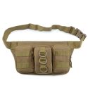 JUNSUNMAY J010 2L Waterproof Outdoor Sports Multifunction Waist Bag(Khaki)