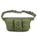 JUNSUNMAY J010 2L Waterproof Outdoor Sports Multifunction Waist Bag(Army Green)