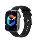 P45 1.8 inch Color Screen Smart Watch,Support Heart Rate Monitoring/Blood Pressure Monitoring(Black)