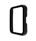For OPPO Watch Free PC+ Toughened Film Fully Enclosed Protective Watch Case(Black)