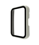 For OPPO Watch Free PC+ Toughened Film Fully Enclosed Protective Watch Case(Ivory)