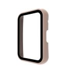 For OPPO Watch Free PC+ Toughened Film Fully Enclosed Protective Watch Case(Pink)