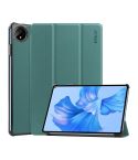 For Huawei MatePad Pro 11 2022 ENKAY Plastic Back Cover Smart Leather Stand Case(Dark Green)