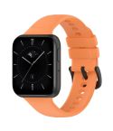 For OPPO Watch 3 Soft Silicone Watch Band(Orange)