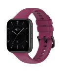 For OPPO Watch 3 Soft Silicone Watch Band(Wine Red)