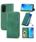 For Huawei Enjoy 50 Retro Skin Feel Magnetic Leather Phone Case(Green)