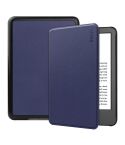For Amazon Kindle 2022 Gen11 ENKAY Custer Texture Leather Smart Case(Dark Blue)