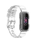 For Fitbit Inspire 3 TPU Integrated Watch Band(Transparent)
