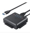 USB3.0 to SATA or IDE Hard Drive Adapter Converter With Clone Function