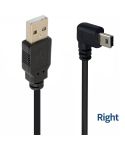 JUNSUNMAY 5 Feet USB A 2.0 to Mini B 5 Pin Charger Cable Cord, Length: 1.5m(Right)