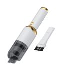P9 Mini Portable Wireless Big Power Rechargeable Wet Dry Auto Car Vacuum Cleaner(White)