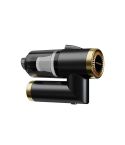 Q8 LED Light Wireless Portable Handheld Car Foldable 9000Pa Suction Vacuum Cleaner(Black)