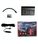 Ai8 Portable Multifunctional LCD Screen Emergency Power Supply 12V Car Start Air Pump(Black)
