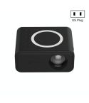 YT300 Home Multimedia Mini Remote Projector Support Mobile Phone(US Plug Black)