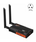 009 200m HD Video Transmitter Receiver WIFI 5.8 Wireless Display Dongle Adapter(UK Plug)