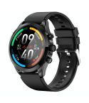 ET440 1.39 inch Color Screen Smart Silicone Strap Watch,Support Heart Rate / Blood Pressure / Blood Oxygen / Blood Glucose Monitoring(Black)