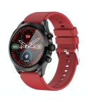 ET440 1.39 inch Color Screen Smart Silicone Strap Watch,Support Heart Rate / Blood Pressure / Blood Oxygen / Blood Glucose Monitoring(Red)