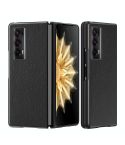 For Honor Magic V2 Litchi Leather All Inclusive Shockproof Phone Case(Black)