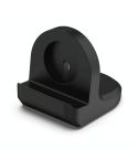 For Samsung Galaxy Watch6 / Watch6 Classic / Watch5 / Watch5 Pro JUNSUNMAY Silicone Charger Stand Non-Slip Base(Black)