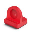 For Samsung Galaxy Watch6 / Watch6 Classic / Watch5 / Watch5 Pro JUNSUNMAY Silicone Charger Stand Non-Slip Base(Red)