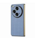 For OPPO Find N3 Carbon Fiber All-inclusive Shockproof Phone Case(Blue)