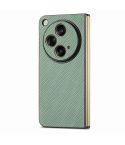 For OPPO Find N3 Carbon Fiber All-inclusive Shockproof Phone Case(Green)