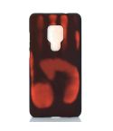 Paste Skin + PC Thermal Sensor Discoloration Case for Huawei Mate 20(Black red)