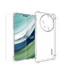 For Huawei Mate 60 Pro / 60 Pro+ ENKAY Transparent TPU Shockproof Phone Case with 3D PET Hot Bending Film