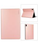 For Redmi Pad SE 11.0 ENKAY Leather Stand Smart Tablet Case(Rose Gold)