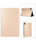 For Redmi Pad SE 11.0 ENKAY Leather Stand Smart Tablet Case(Gold)